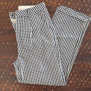 Brixton Black and White Gingham Chinos Size 26